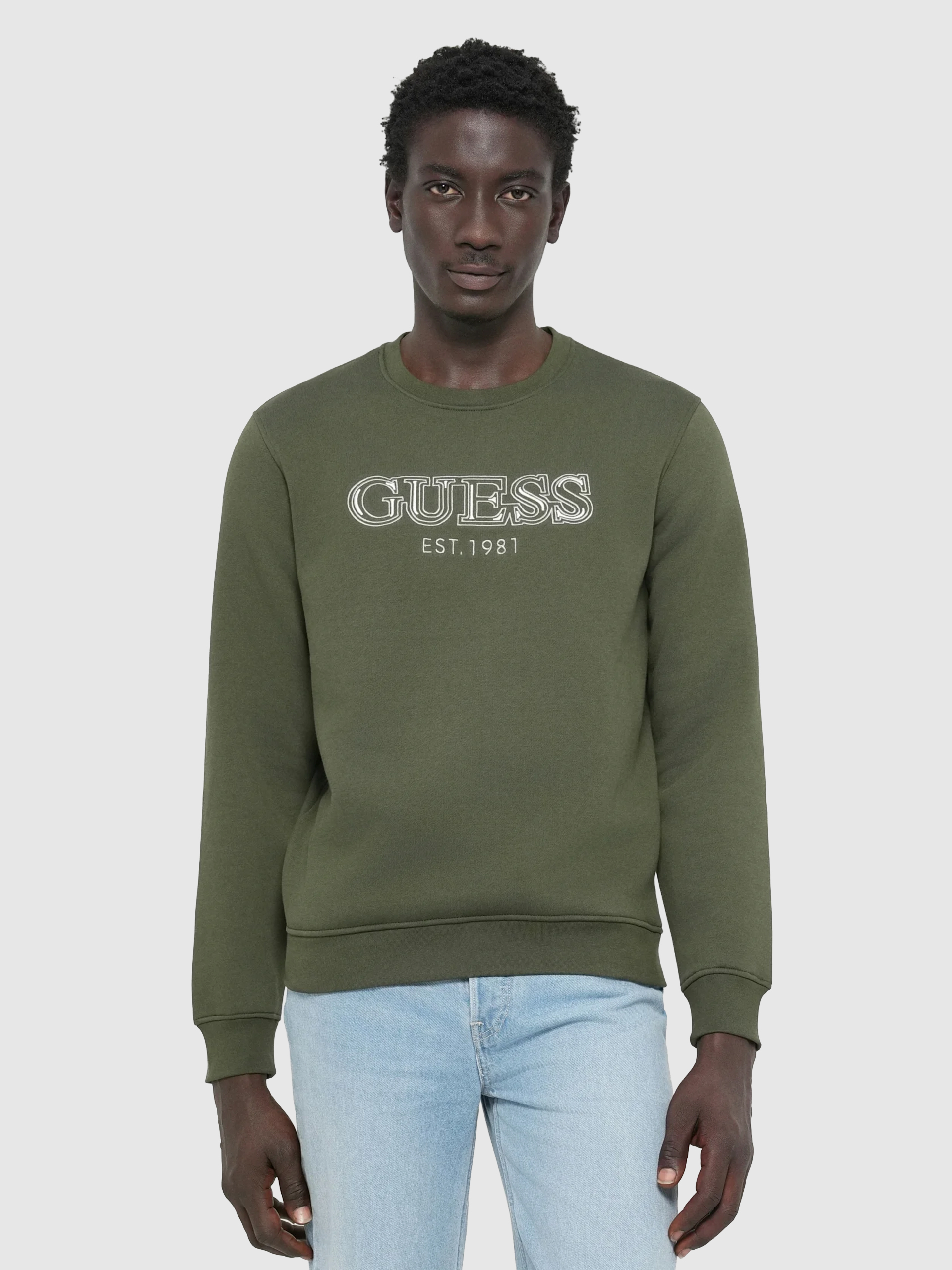 Jumper Man Green Guess
