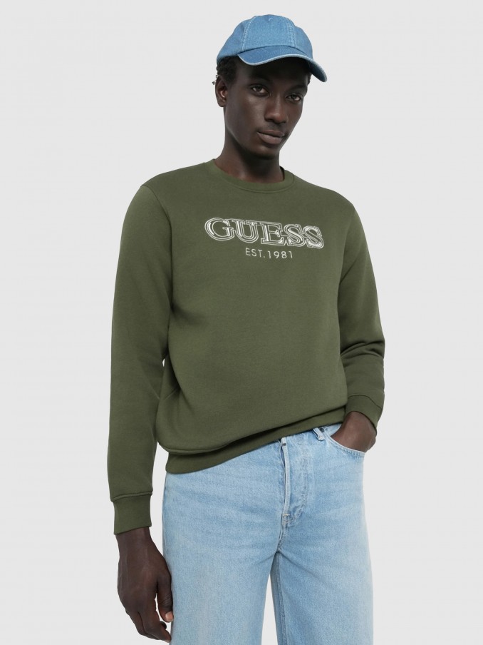 Jumper Man Green Guess