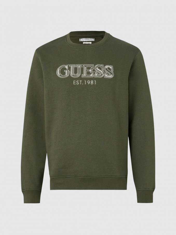Jumper Man Green Guess