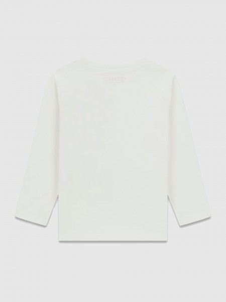 Camiseta Nia Blanco Guess