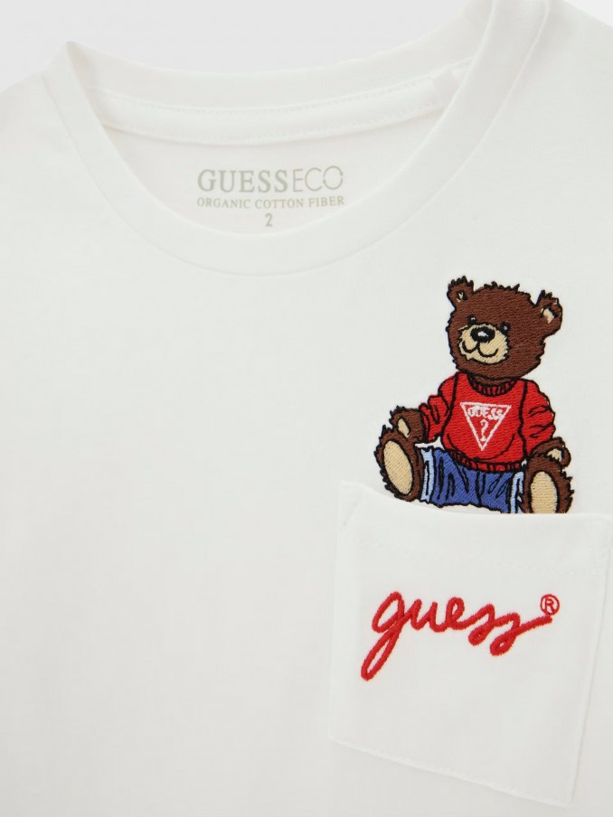 Camiseta Nia Blanco Guess
