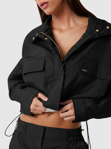 Jacket Woman Black Guess Underwear