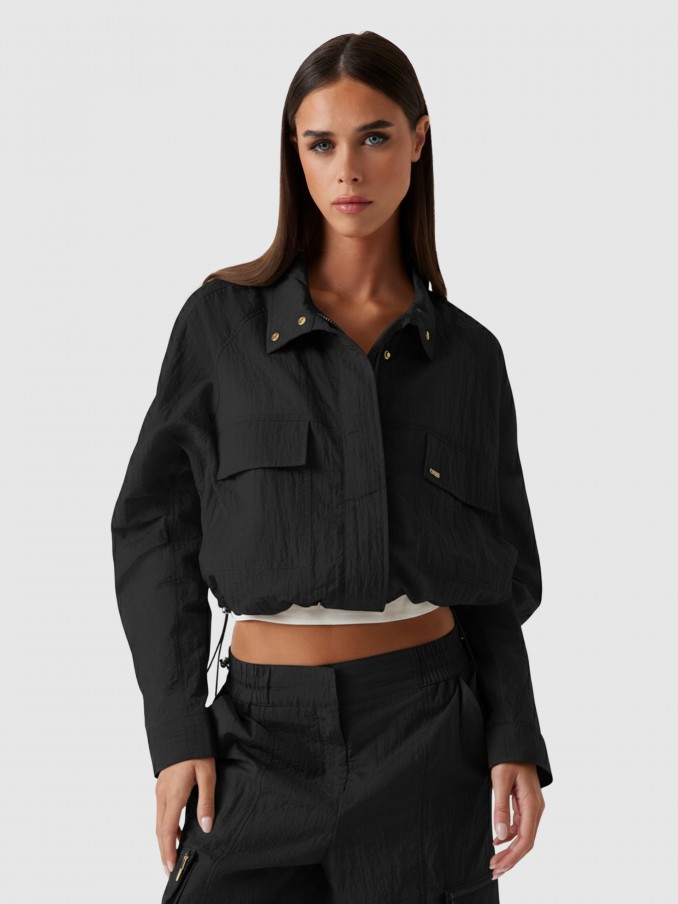 Chaqueta Mujer Negro Guess Underwear