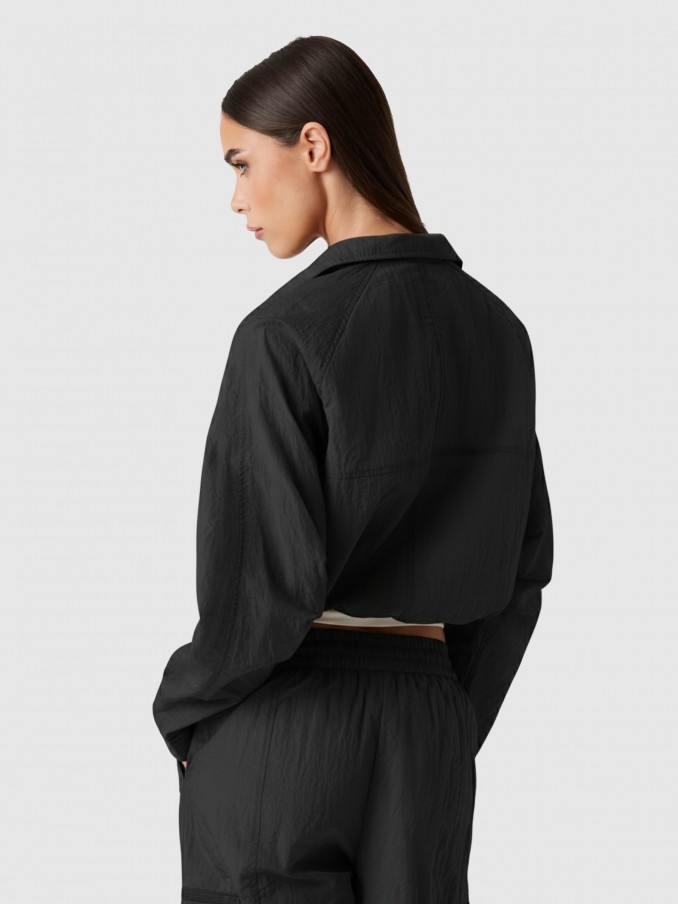 Chaqueta Mujer Negro Guess Underwear