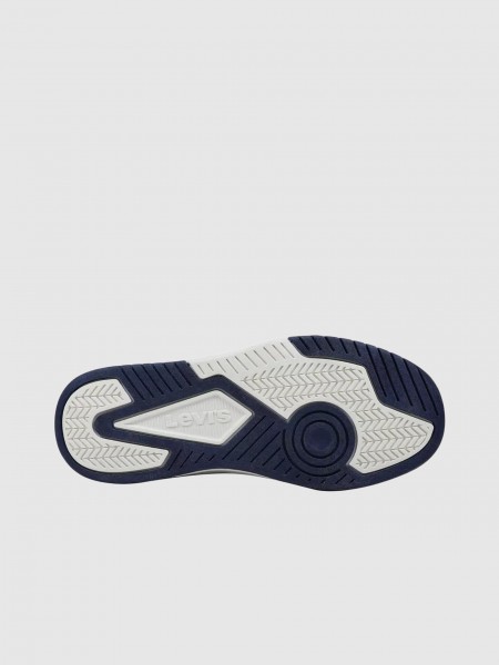 Tenis Nio Blanco Con Rojo Levis