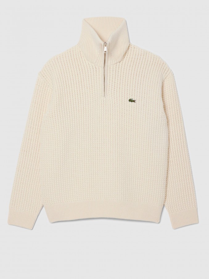 Jumper Woman Cream Lacoste