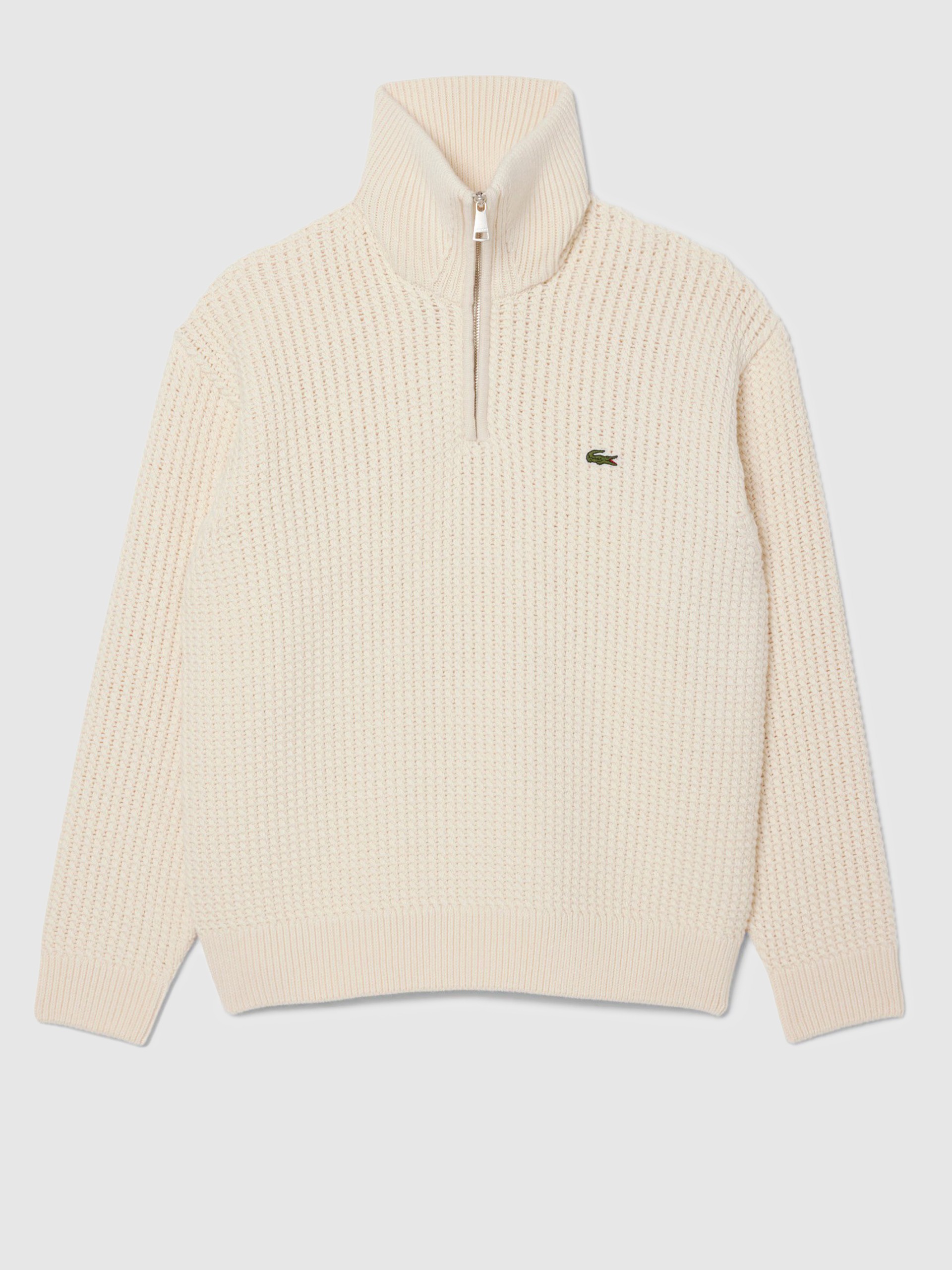 Jersey Mujer Crema Lacoste
