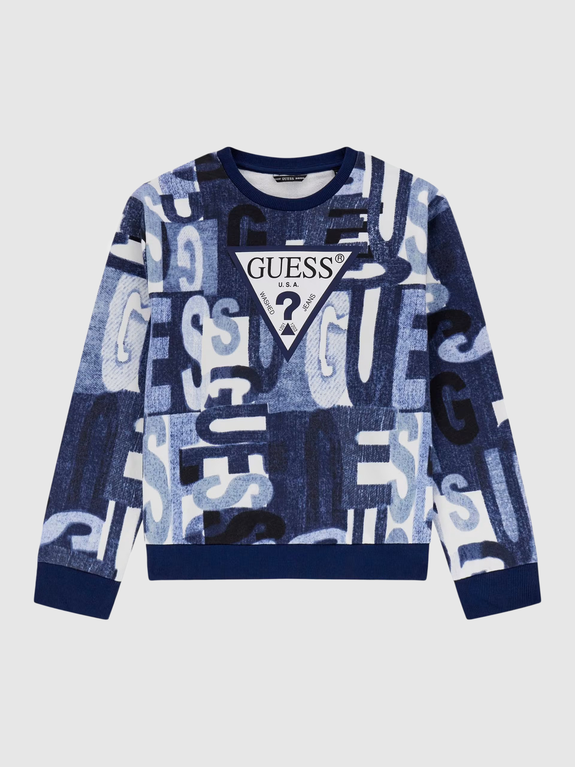 Jersey Niño Azul Guess