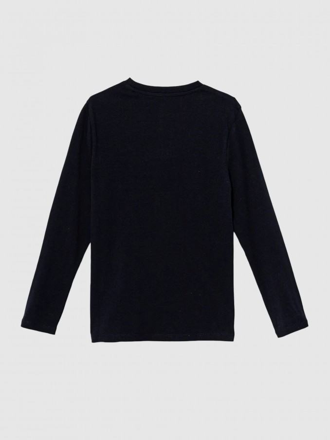 Pullover Boy Navy Blue Guess