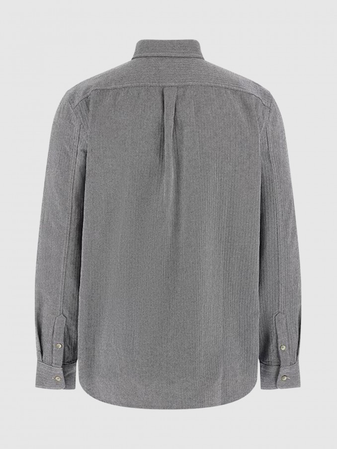 Camisa Hombre Azul Guess