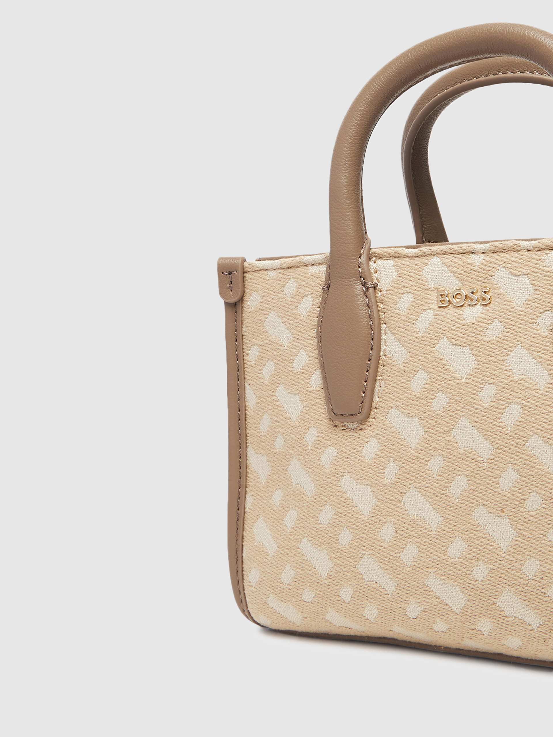 Bolsos de Mano Mujer Beige Boss Orange