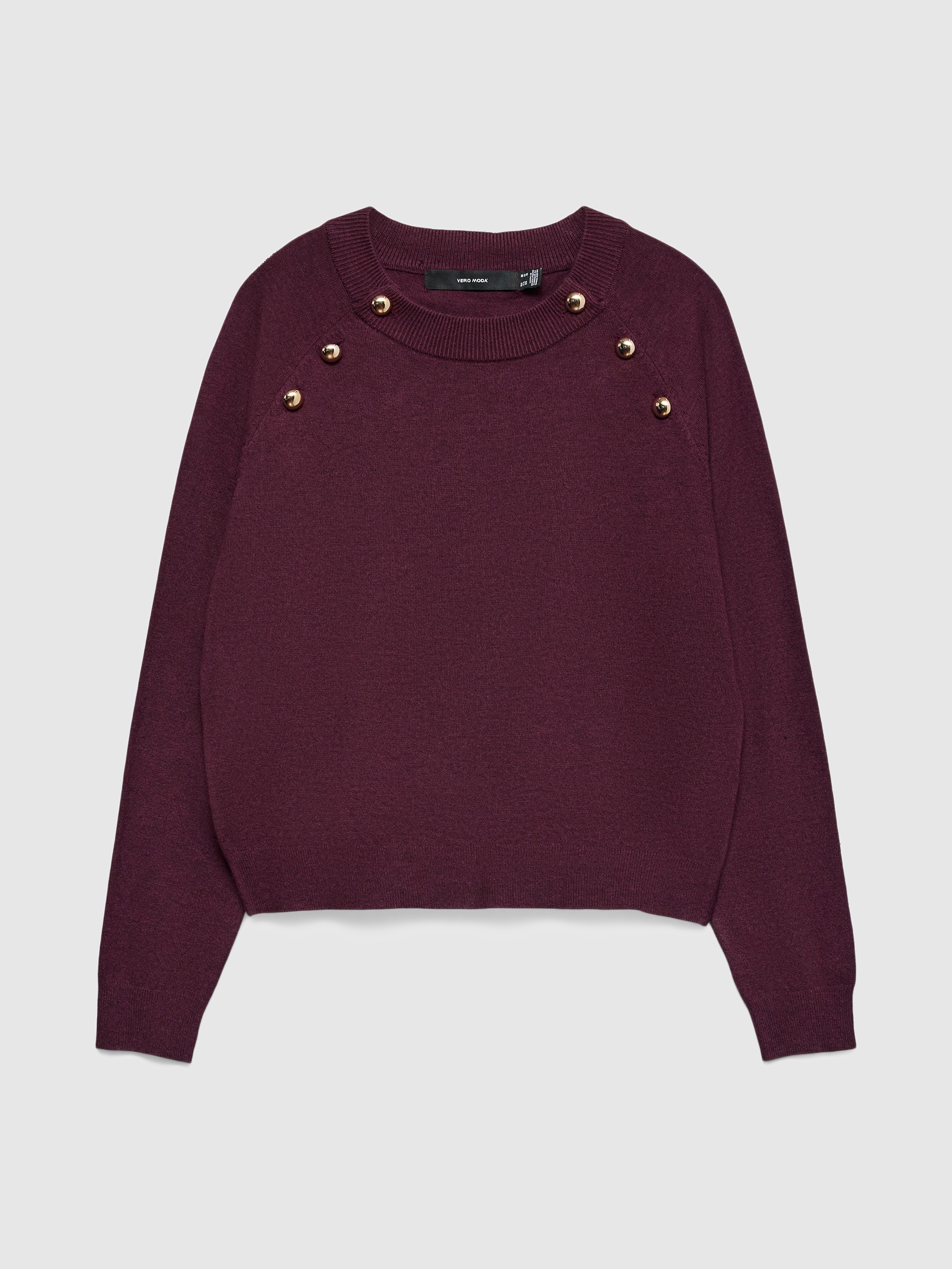 Sueter Mujer Burdeos Vero Moda