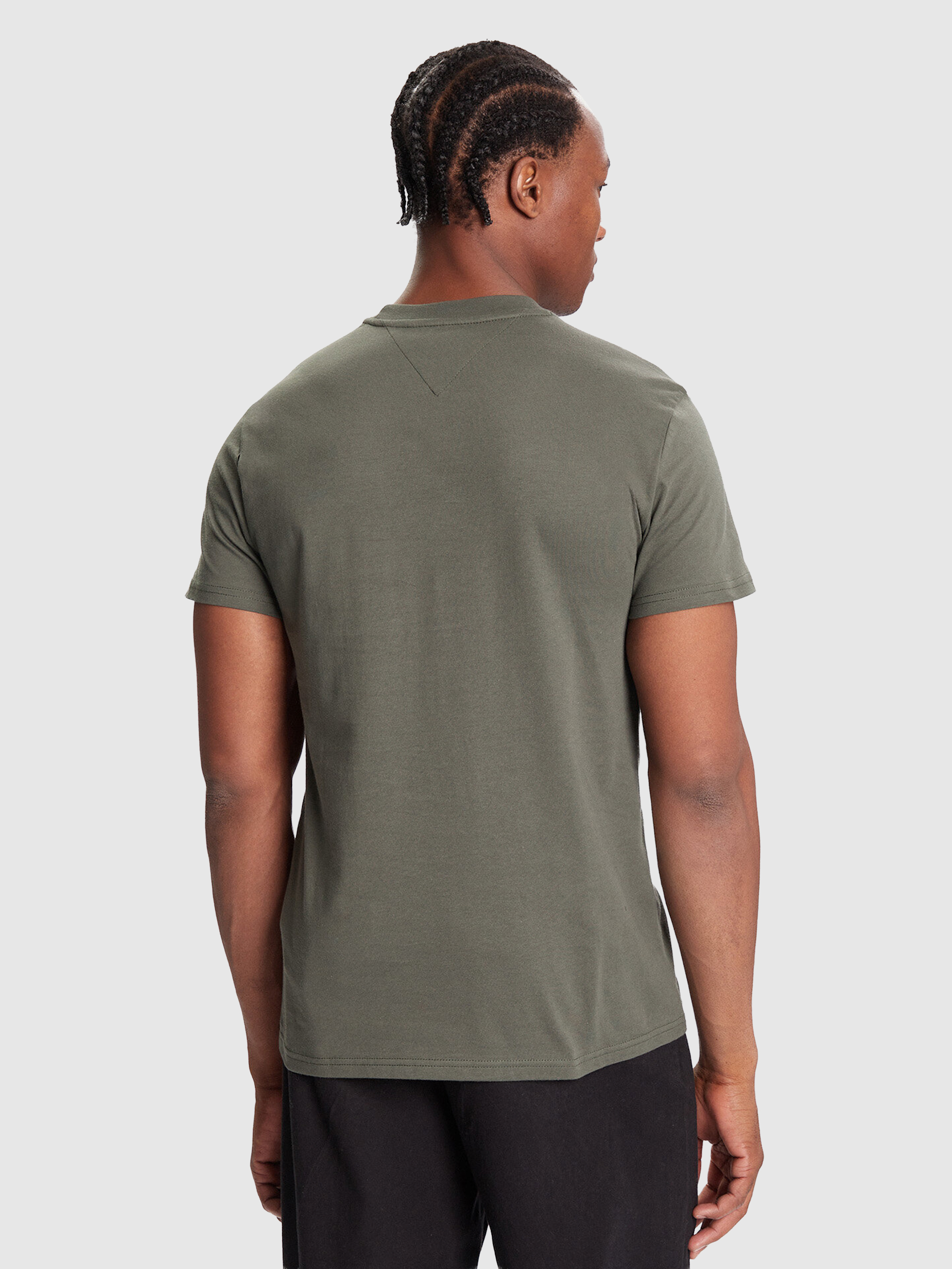 Camiseta Hombre Verde Tommy Jeans