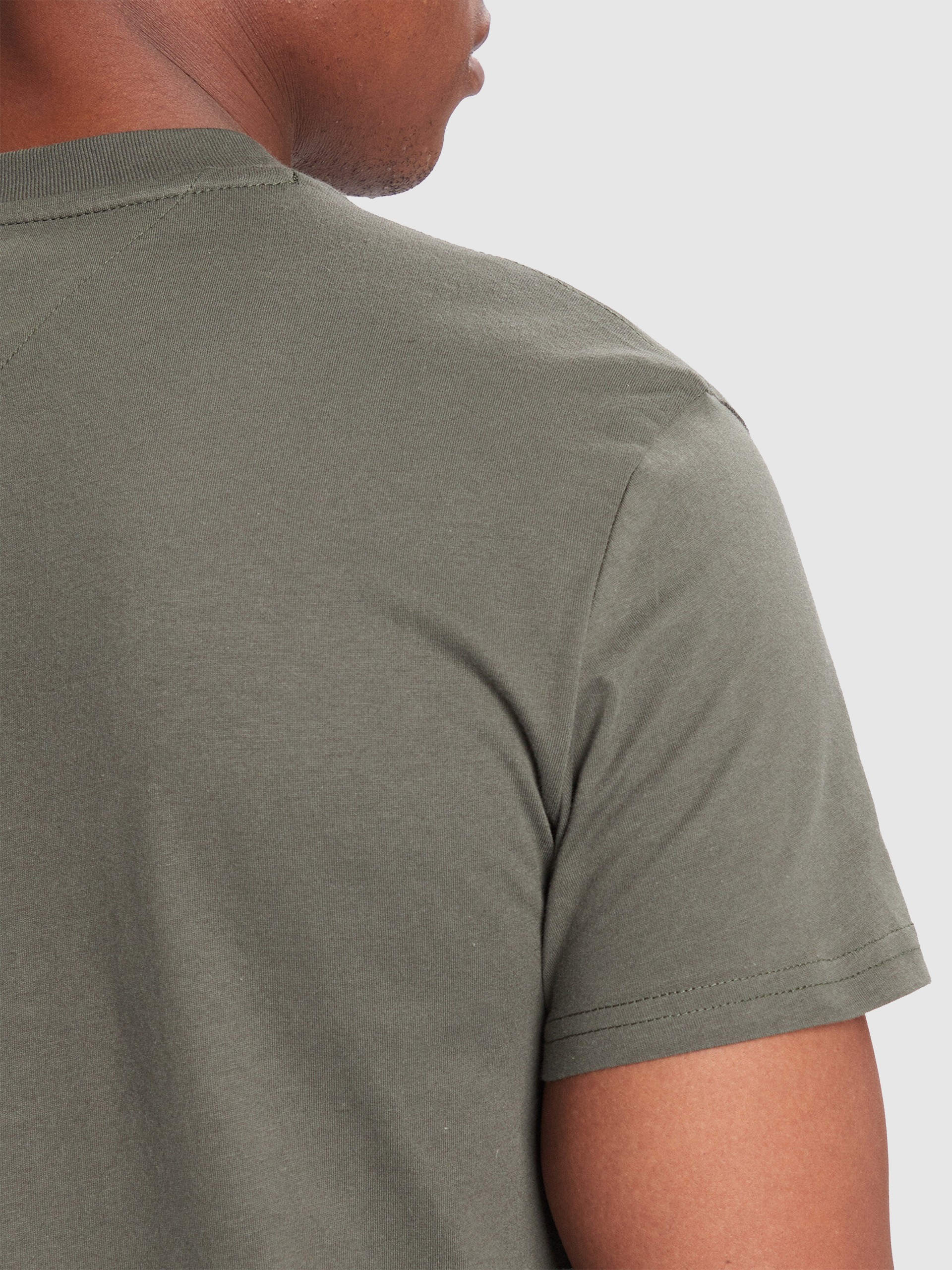 Camiseta Hombre Verde Tommy Jeans