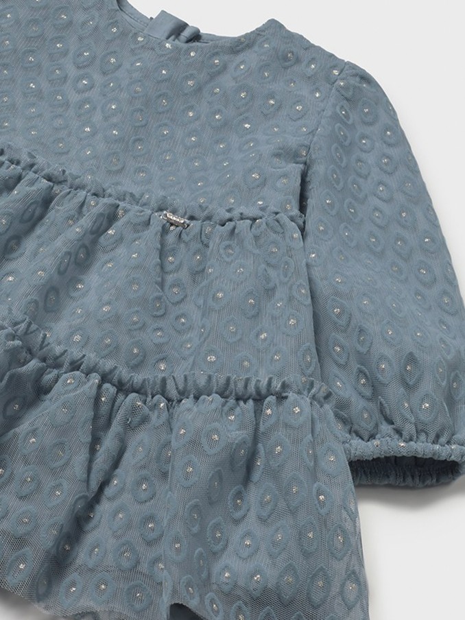 Vestido Bebe Nia Agua Verde Mayoral