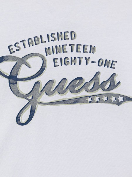 Sueter Ni�o Blanco Guess