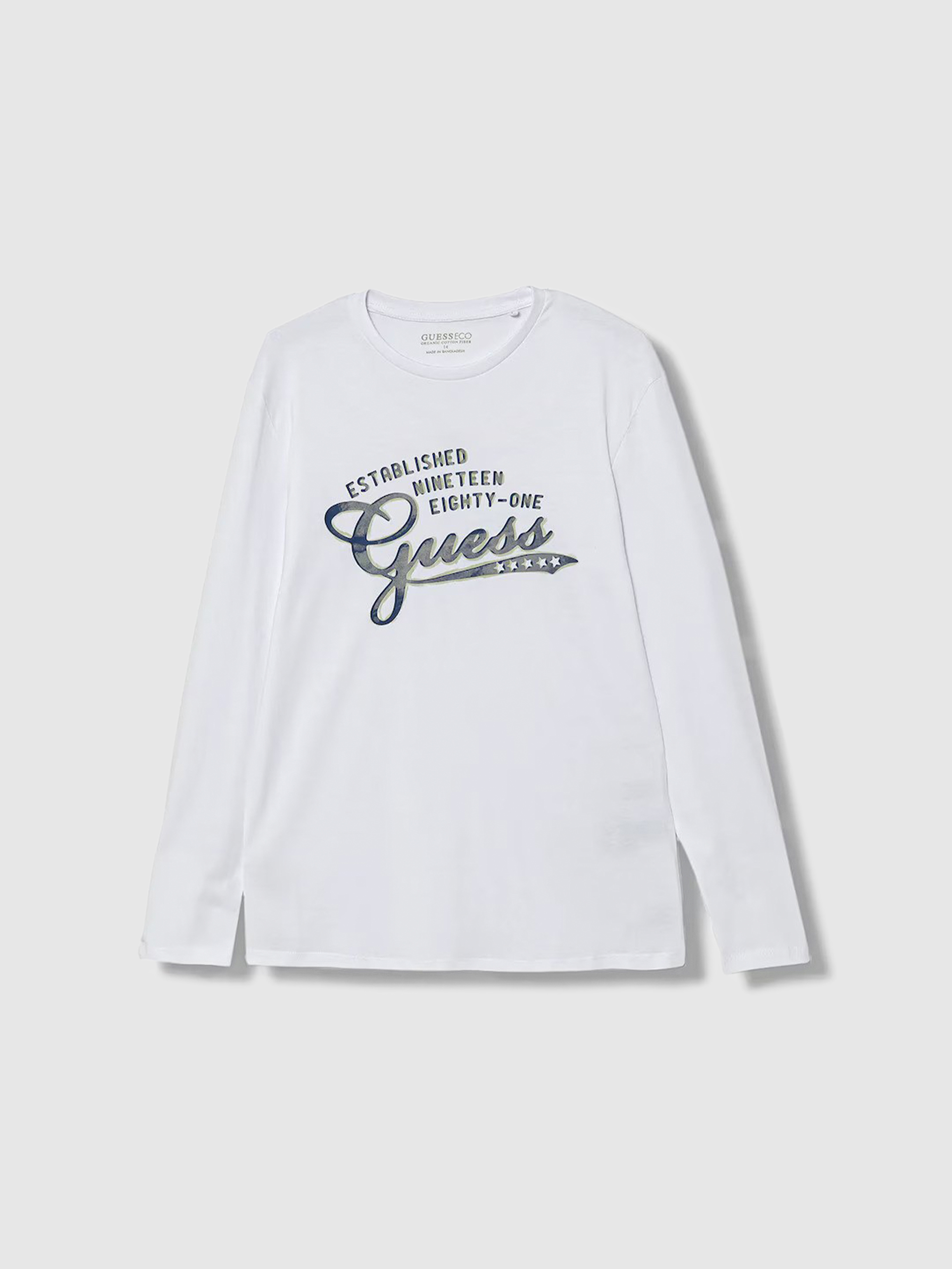 Sueter Niño Blanco Guess