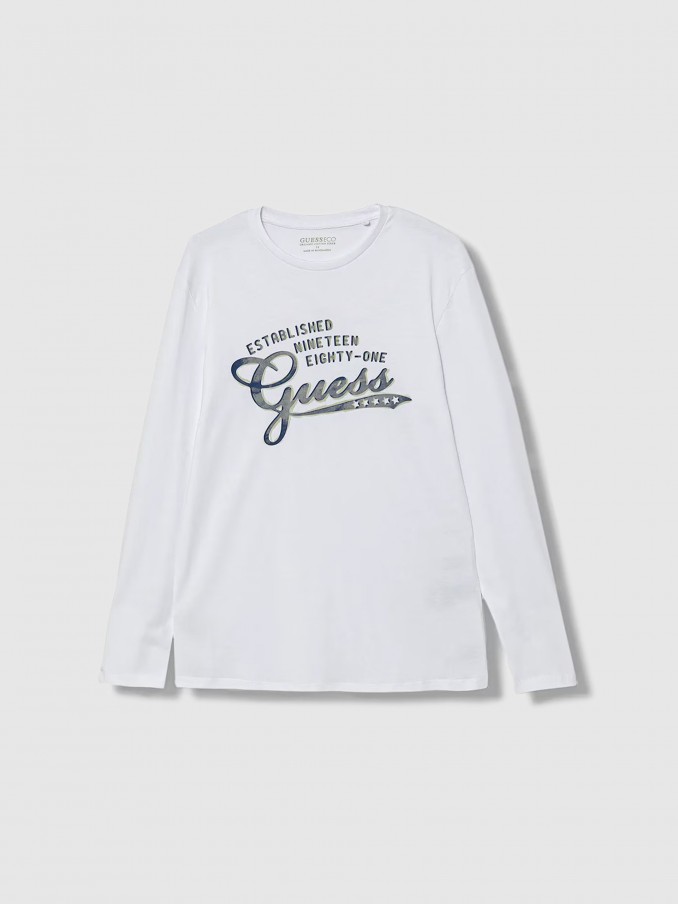 Pullover Boy White Guess