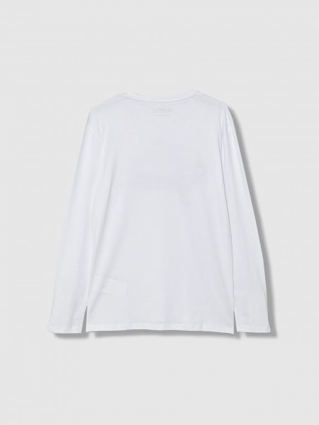 Sueter Ni�o Blanco Guess