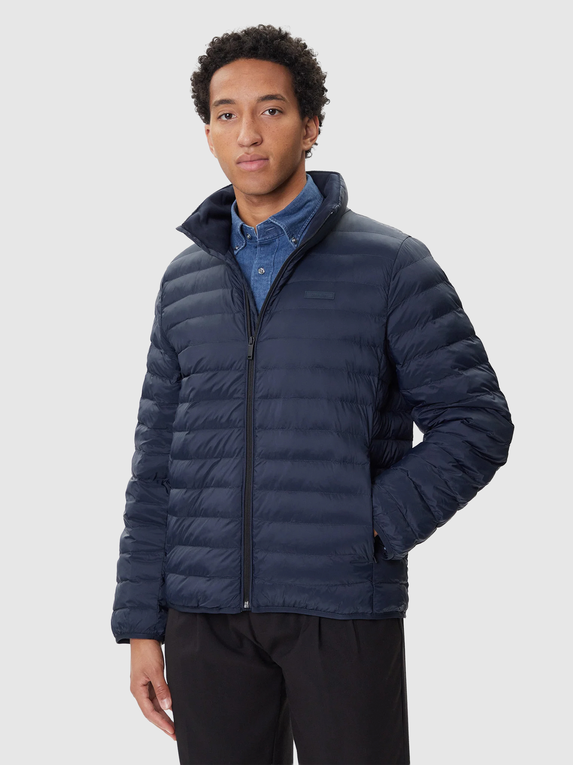 Chaqueta Hombre Azul Calvin Klein
