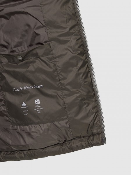 Chaqueta Hombre Verde Calvin Klein