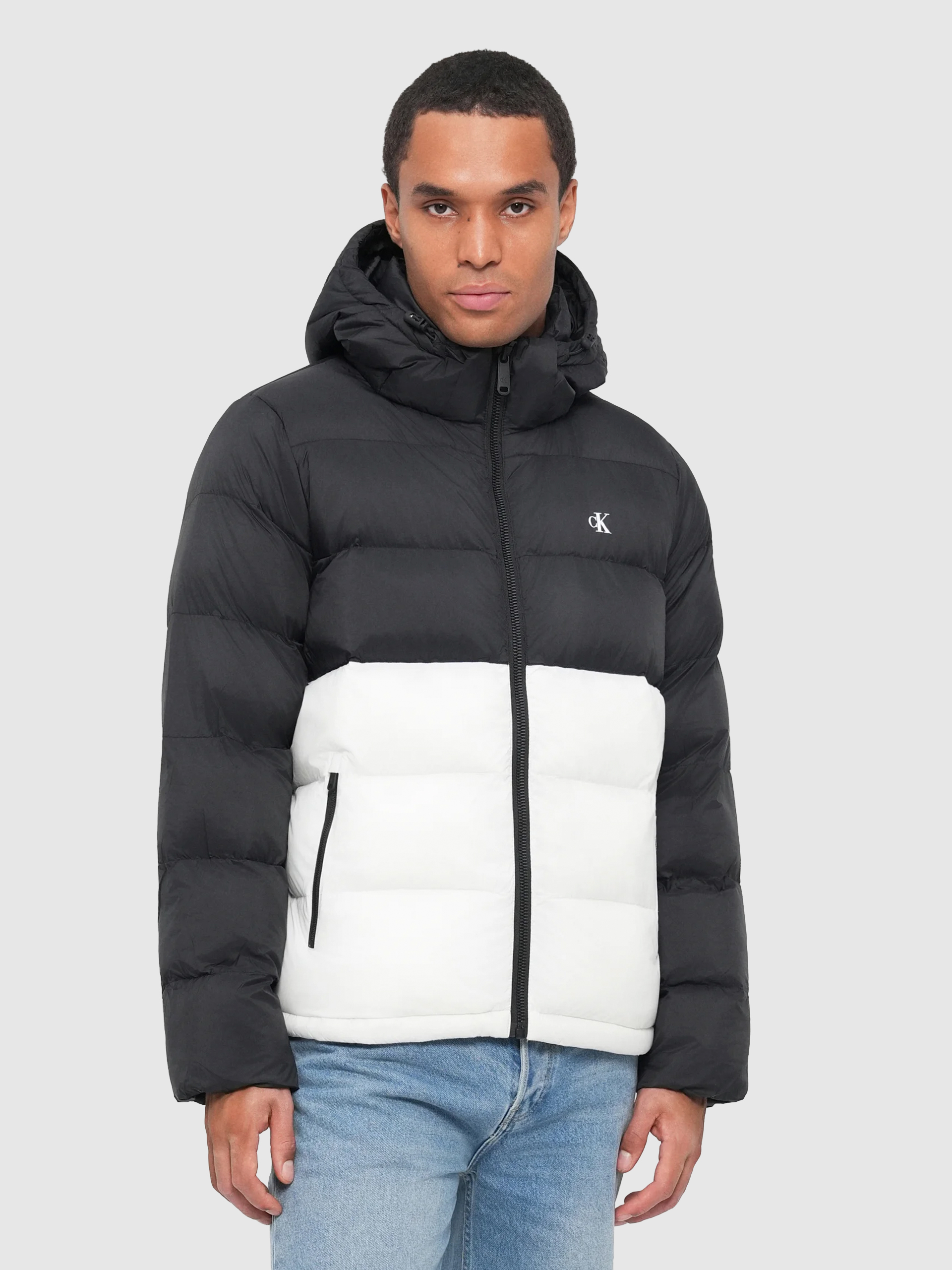 Chaqueta Hombre Crema Calvin Klein