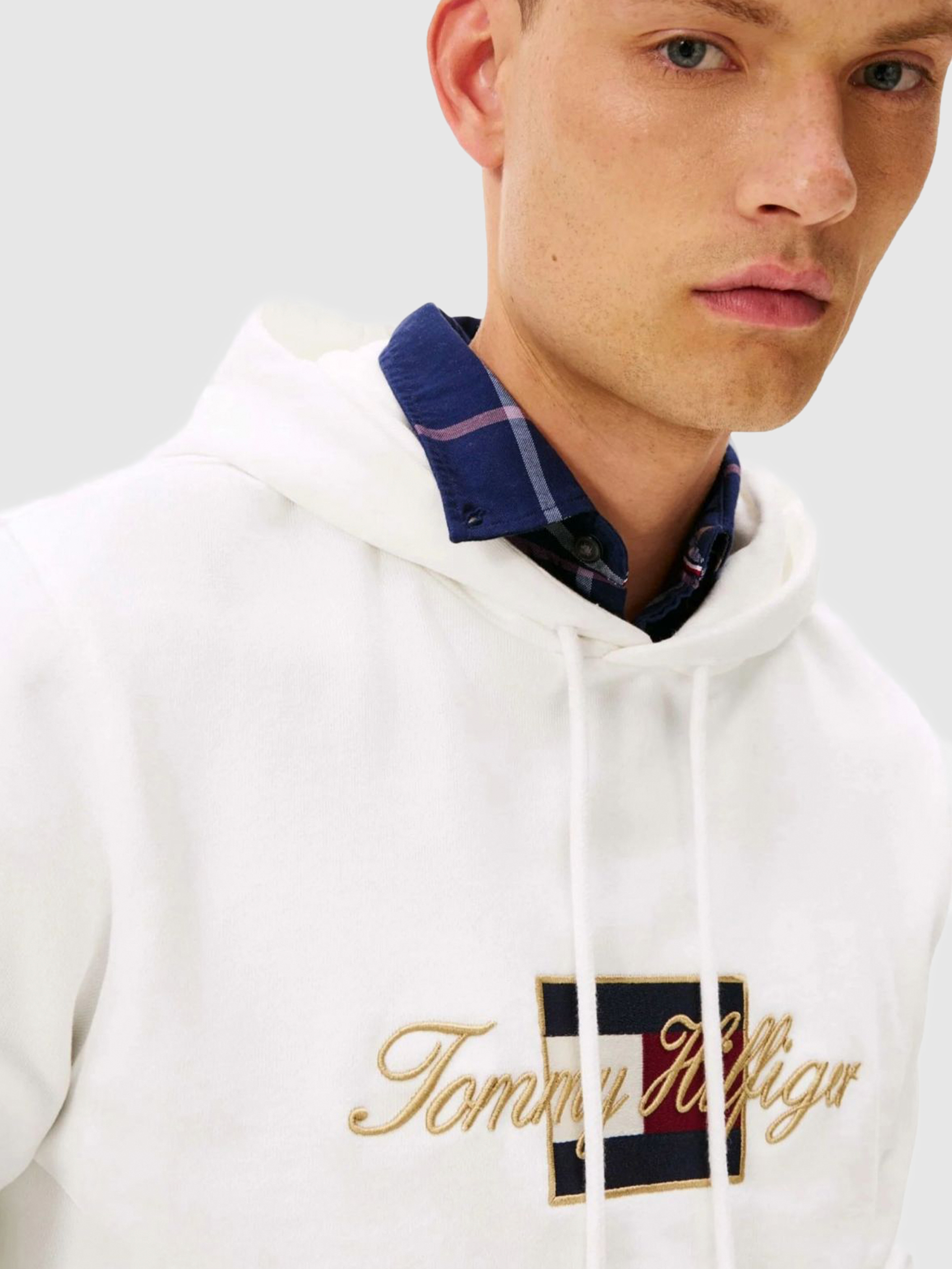 Jersey Hombre Blanco Tommy Hilfiger