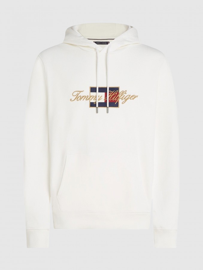 Jumper Man White Tommy Hilfiger