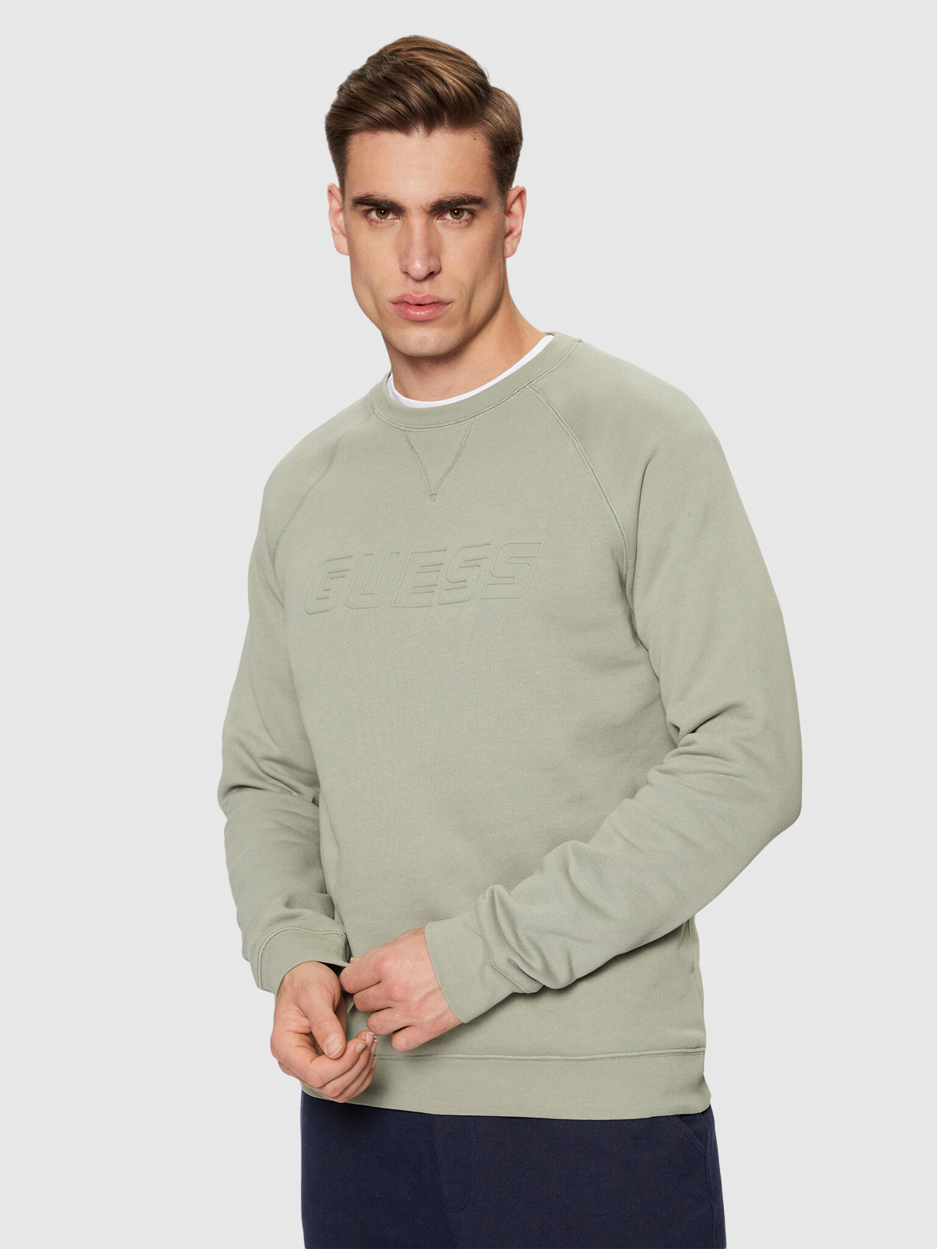 Jersey Hombre Verde Guess Underwear