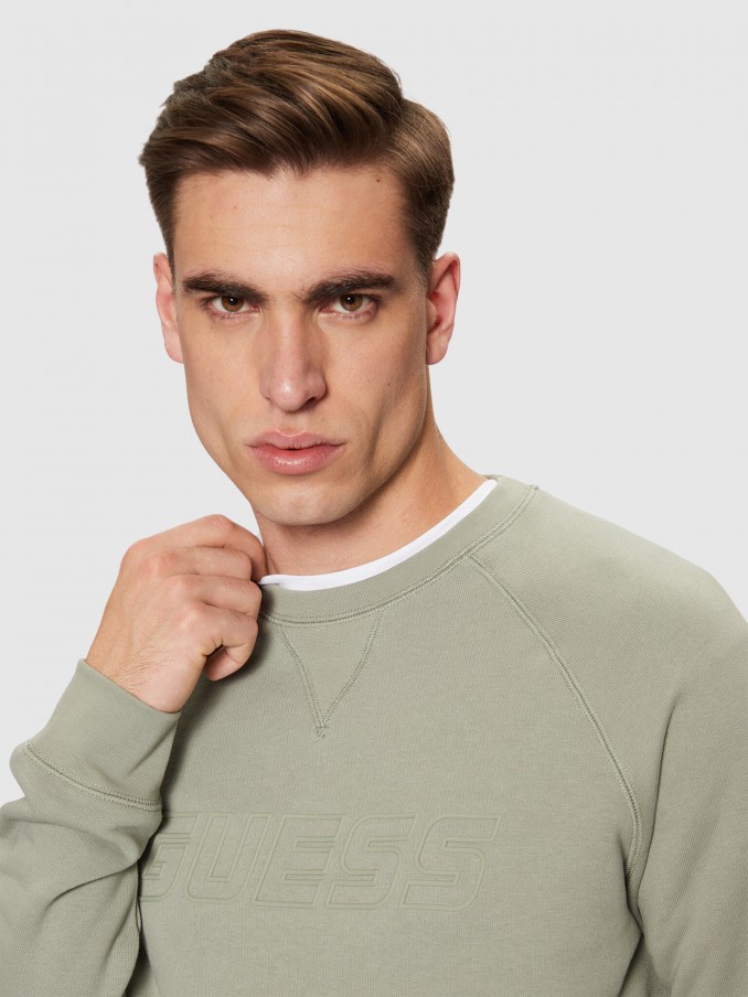 Jersey Hombre Verde Guess Underwear