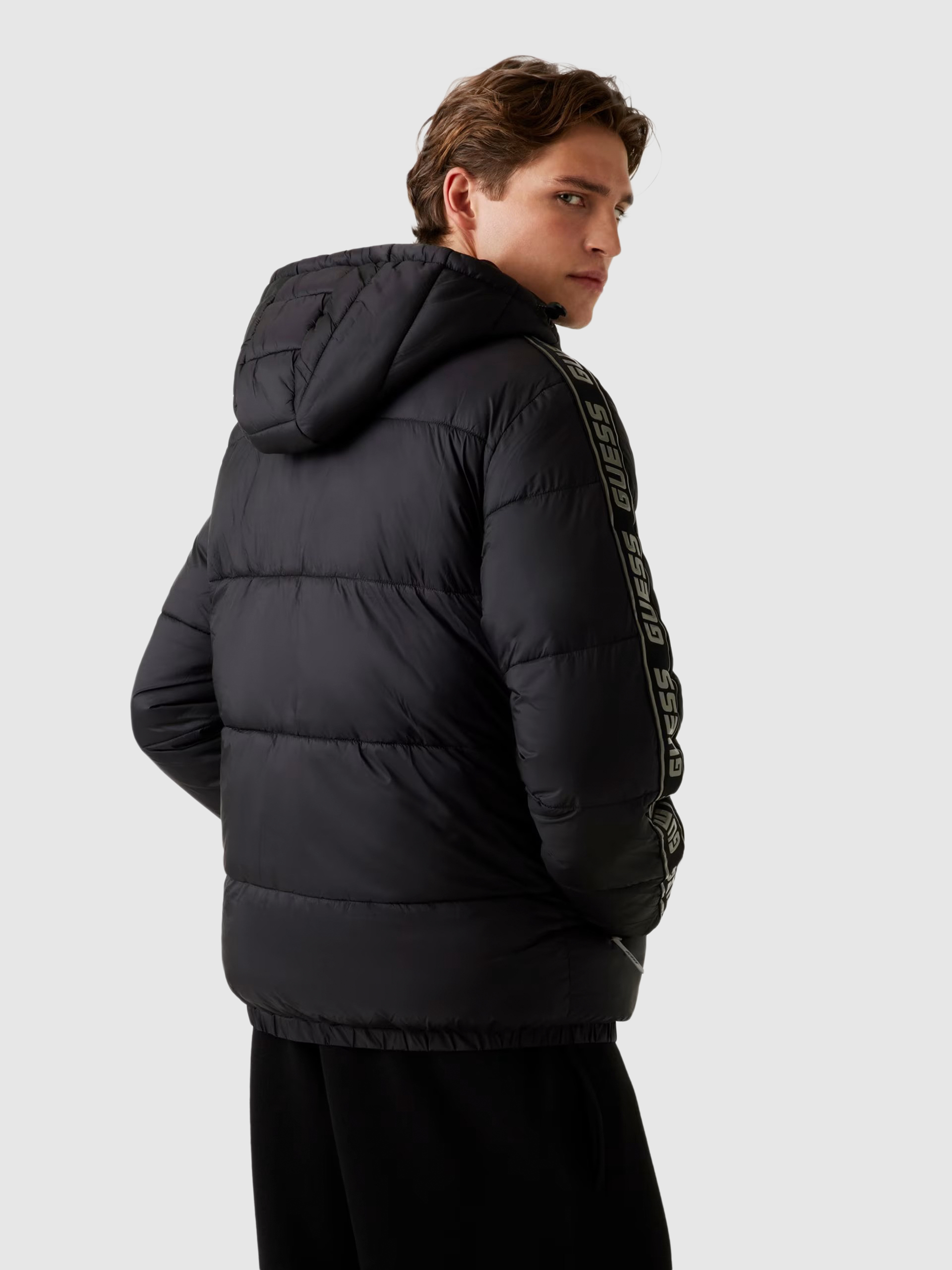 Jacket Man Black Guess Underwear