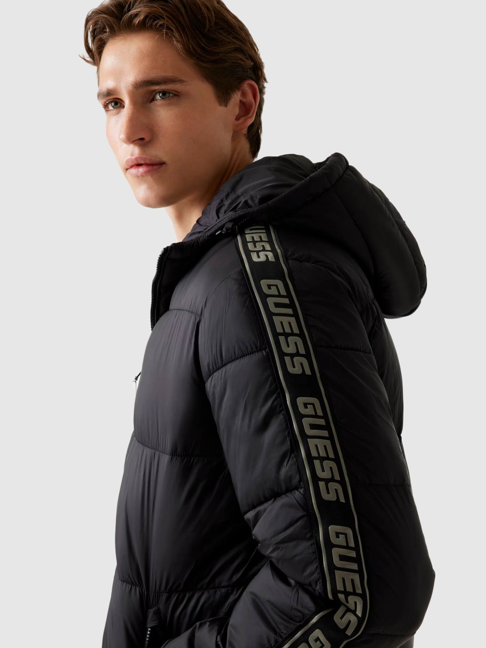Jacket Man Black Guess Underwear