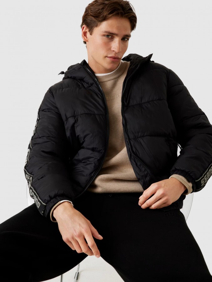 Jacket Man Black Guess Underwear