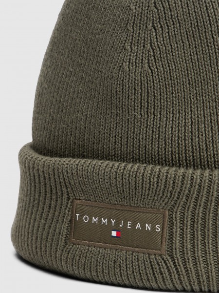 Beanie Man Green Tommy Jeans