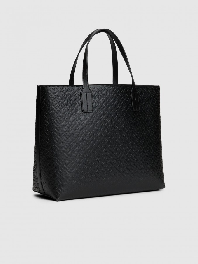 Tote Bags Woman Black Tommy Jeans