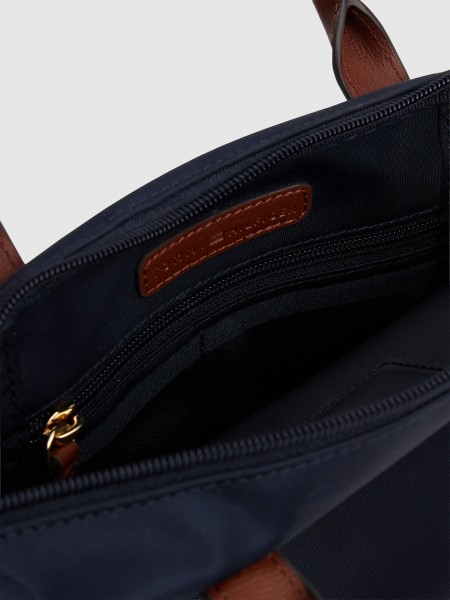 Tote Bags Woman Navy Blue Tommy Jeans