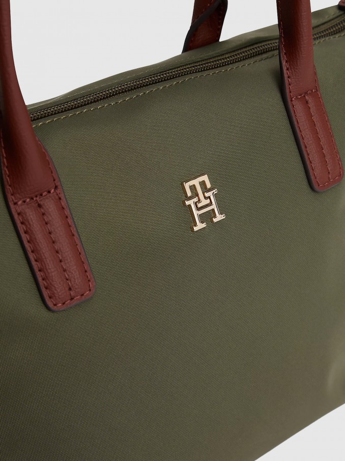 Tote Bags Woman Green Tommy Jeans