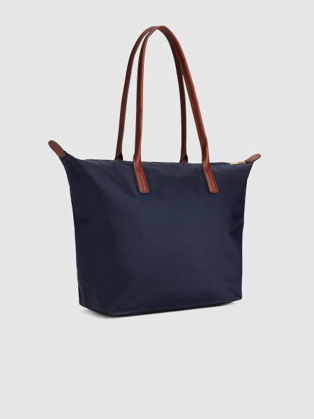 Tote Bags Woman Navy Blue Tommy Jeans Tote Bags Woman Navy Blue Tommy Jeans