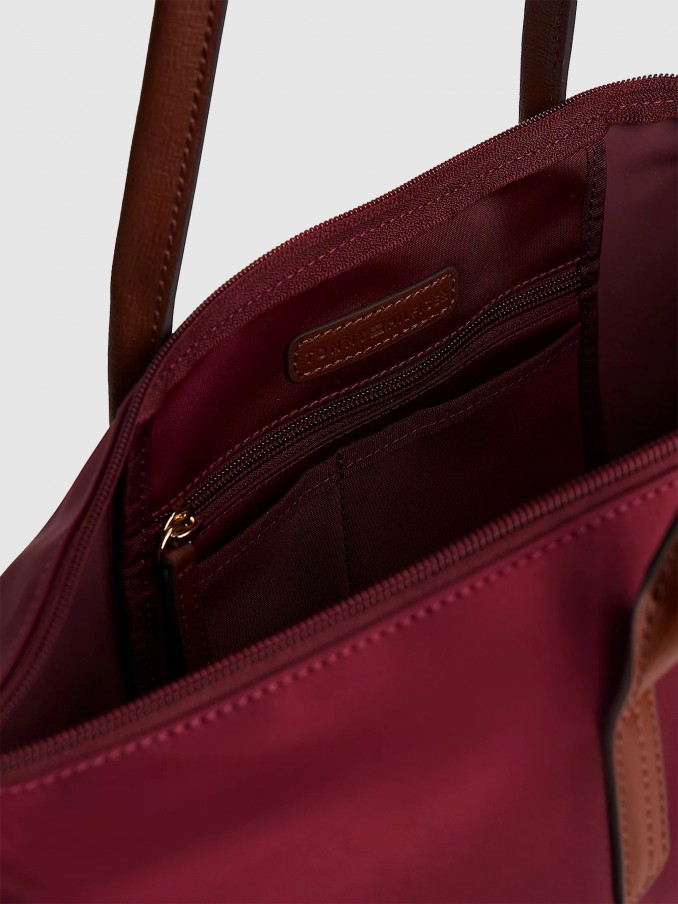 Tote Bags Woman Bordeaux Tommy Jeans