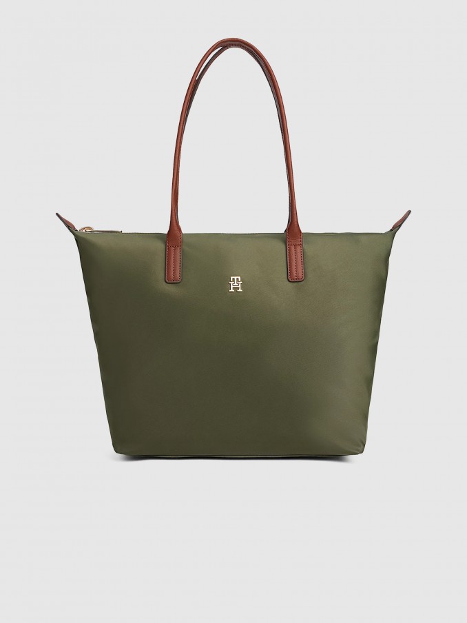Tote Bags Woman Green Tommy Jeans