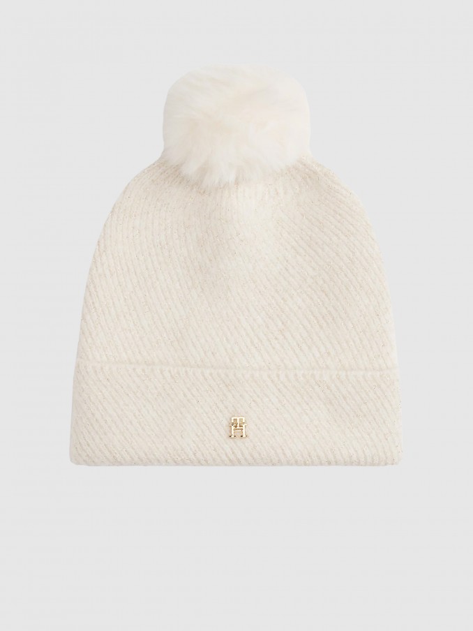 Gorro Mujer Blanco Tommy Jeans