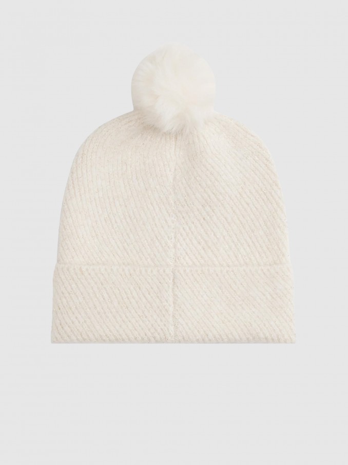 Gorro Mujer Blanco Tommy Jeans