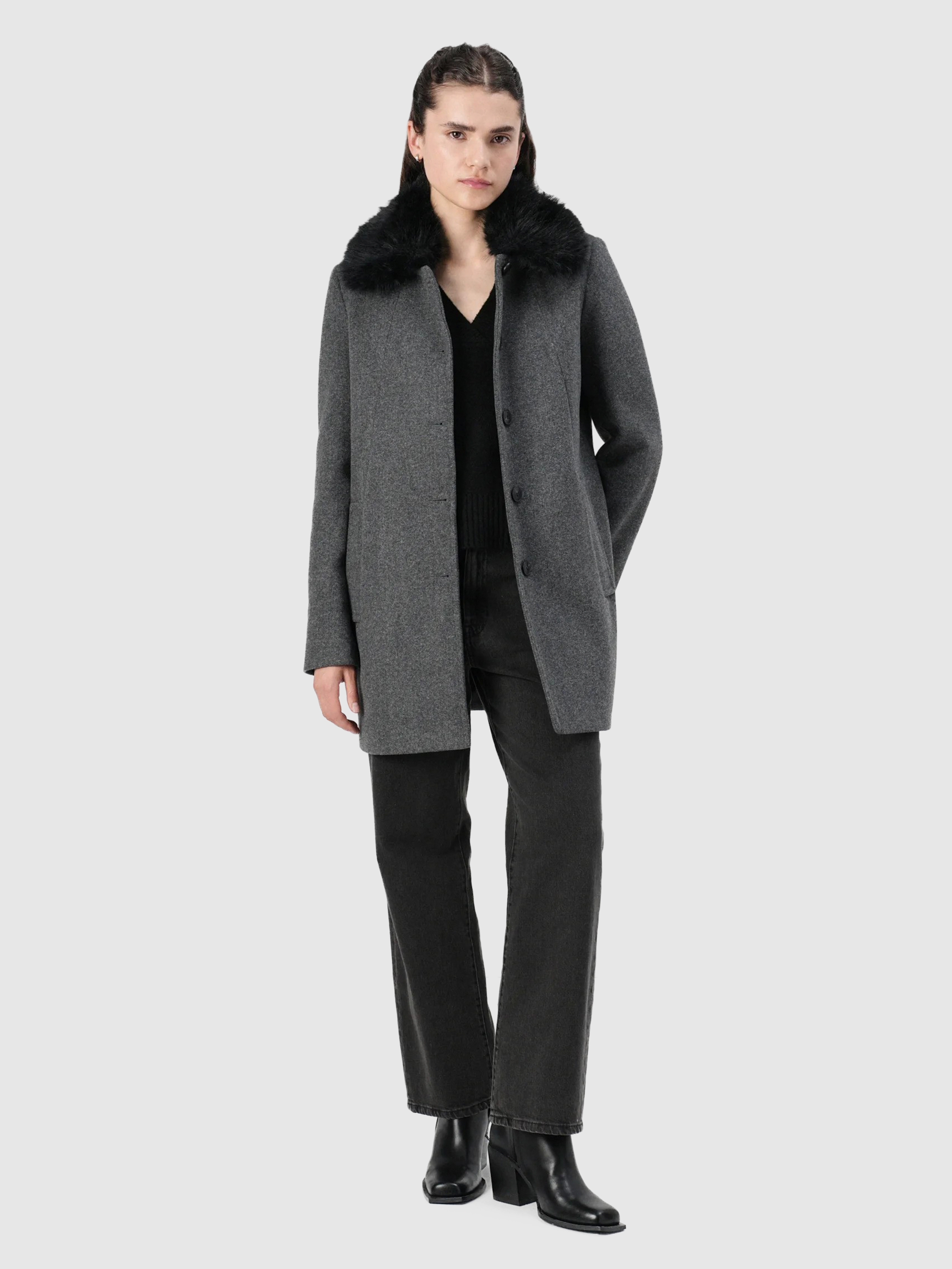 Chaqueta Mujer Gris Vero Moda
