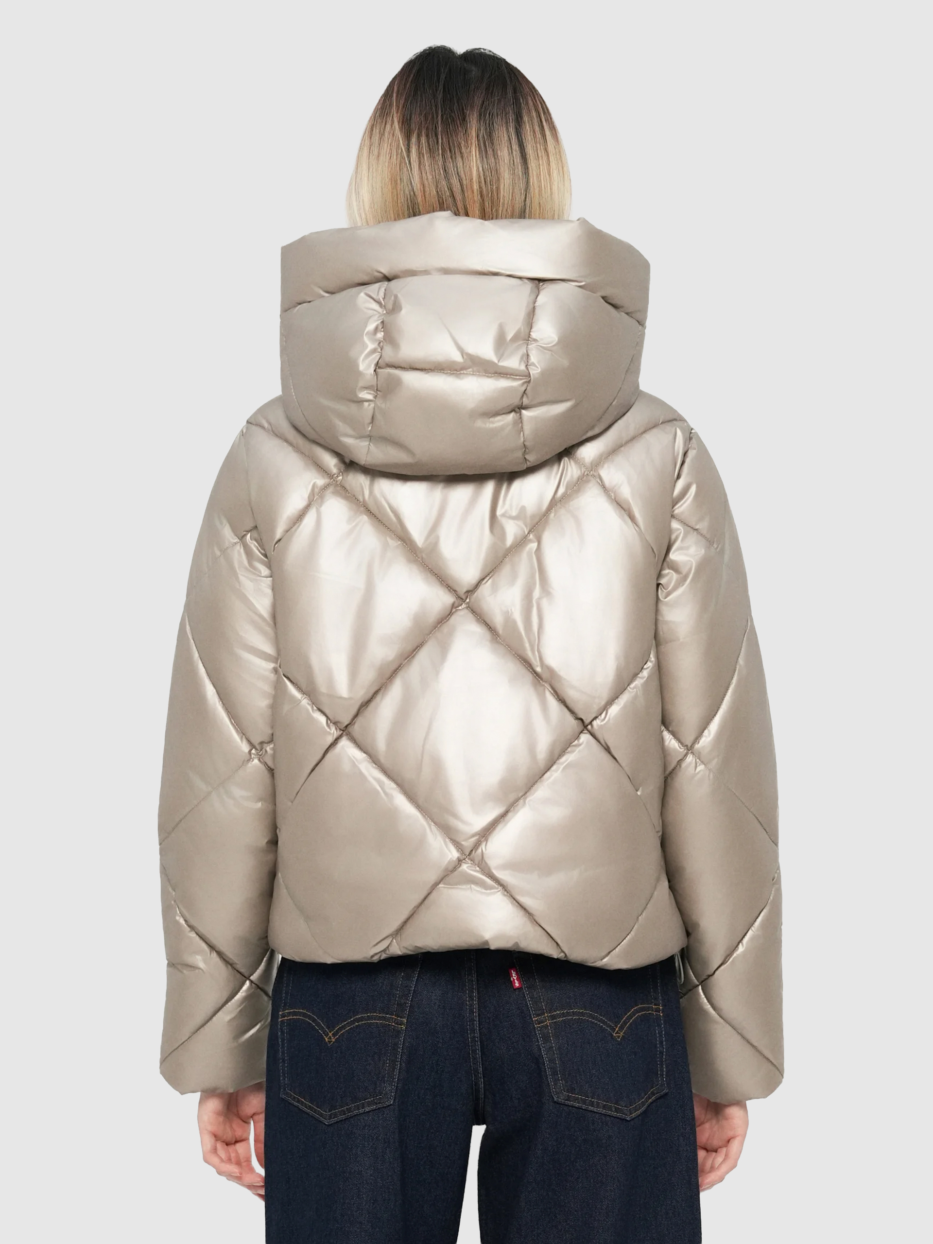 Chaqueta Mujer Gris Only