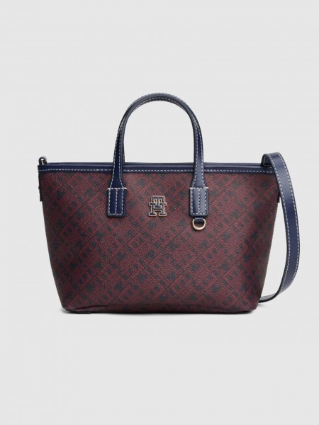 Tote Bags Woman Bordeaux Tommy Jeans Tote Bags Woman Bordeaux Tommy Jeans