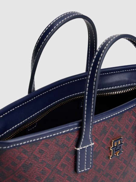 Tote Bags Woman Bordeaux Tommy Jeans