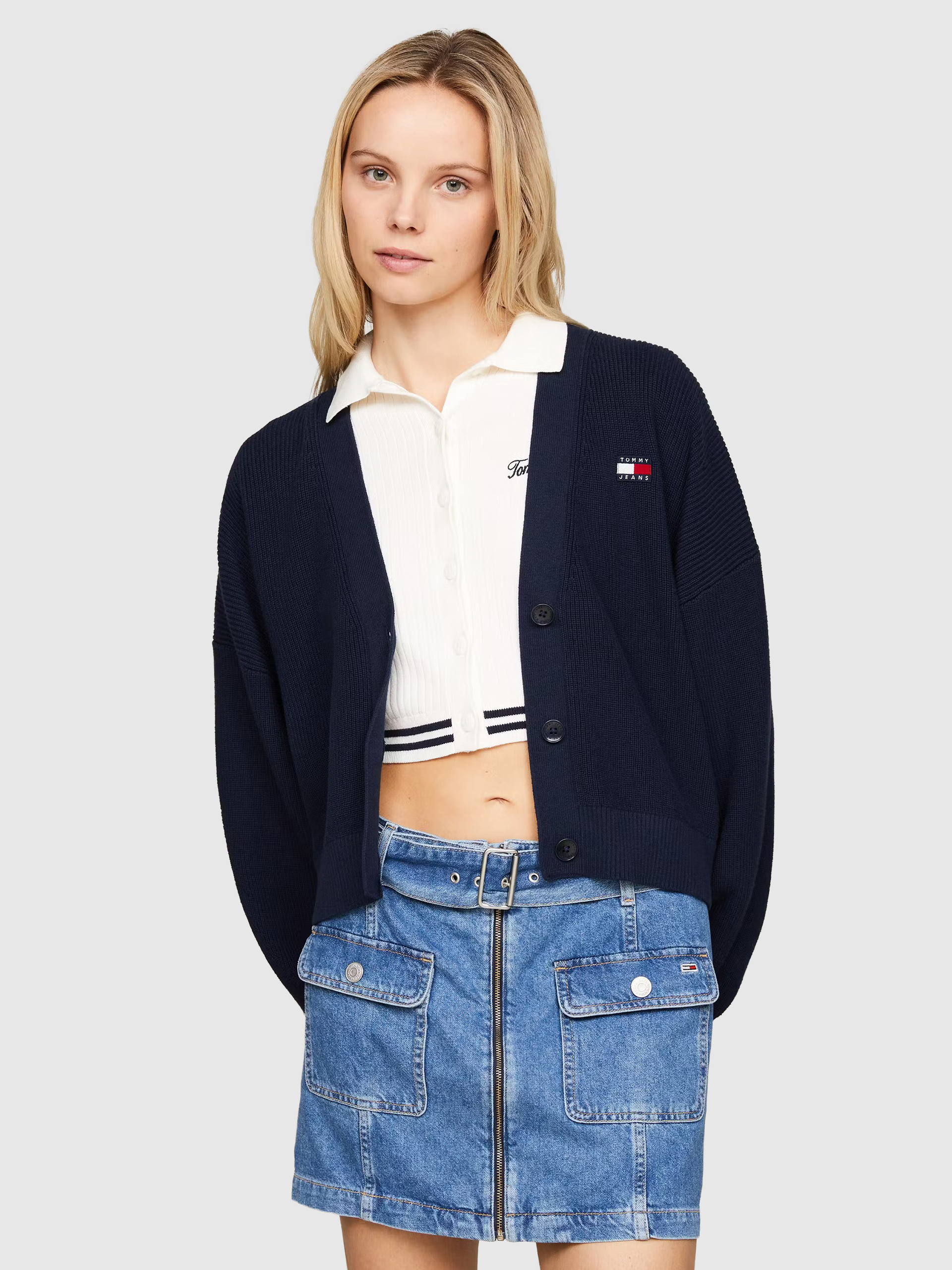 Chaqueta Mujer Azul Marino Tommy Jeans