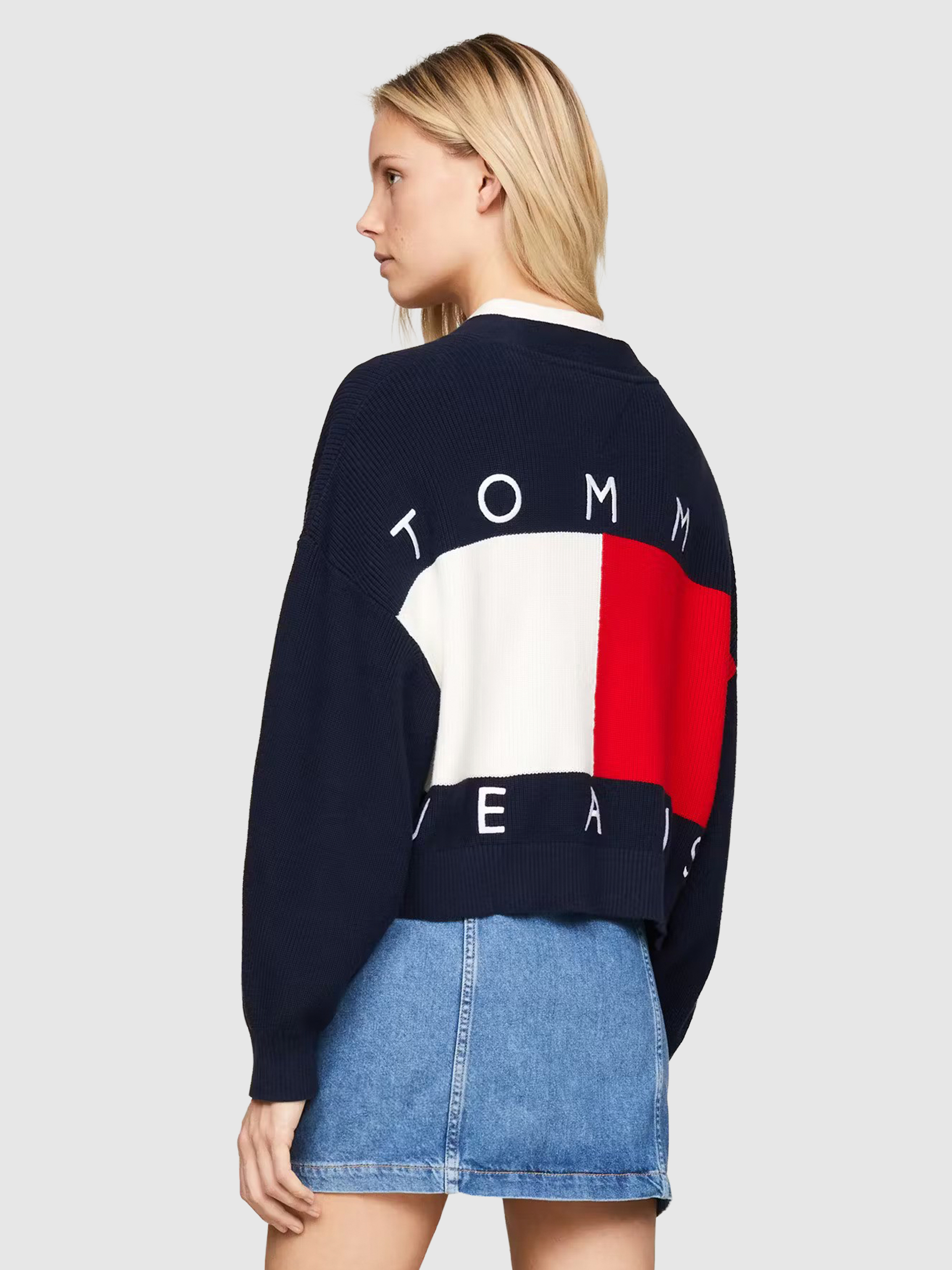 Chaqueta Mujer Azul Marino Tommy Jeans