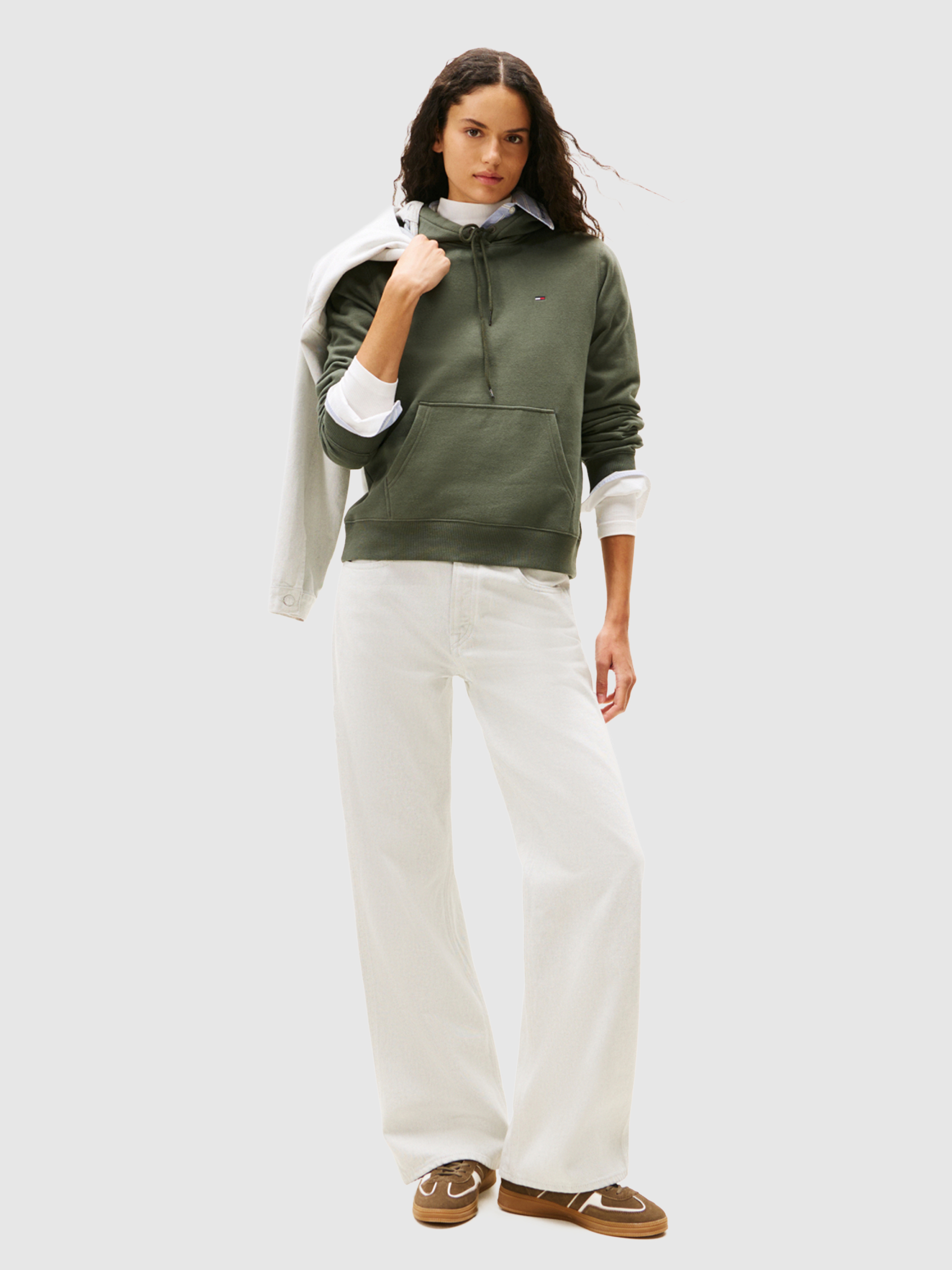 Jersey Mujer Verde Tommy Jeans