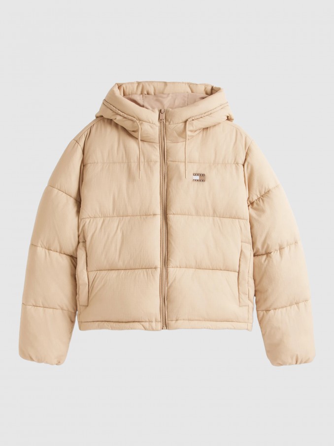 Jacket Woman Beige Tommy Jeans